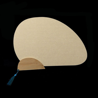 Ανεμιστήρας χαρτιού κινέζικου στυλ DIY Xuan κινέζικη βούρτσα καλλιγραφία με μελάνι ζωγραφική δημιουργία ανεμιστήρες χαρτιού Κενό προμήθειο τέχνης κλασικού ανεμιστήρα χεριών