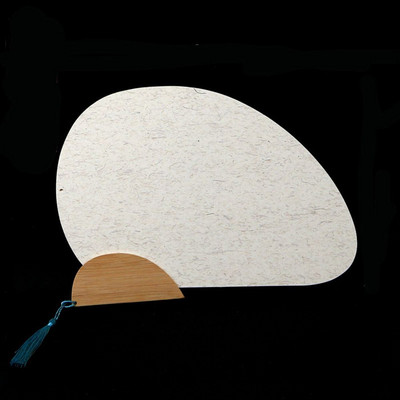 Ανεμιστήρας χαρτιού κινέζικου στυλ DIY Xuan κινέζικη βούρτσα καλλιγραφία με μελάνι ζωγραφική δημιουργία ανεμιστήρες χαρτιού Κενό προμήθειο τέχνης κλασικού ανεμιστήρα χεριών