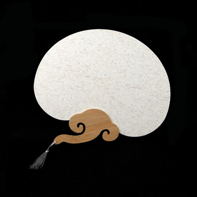 Ανεμιστήρας χαρτιού κινέζικου στυλ DIY Xuan κινέζικη βούρτσα καλλιγραφία με μελάνι ζωγραφική δημιουργία ανεμιστήρες χαρτιού Κενό προμήθειο τέχνης κλασικού ανεμιστήρα χεριών