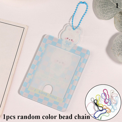 INS 3-tolline akrüülist pildiraam läbipaistev fotokaart ekraanihoidik lauaarvuti kaunistus idol foto varrukad kaitseümbris