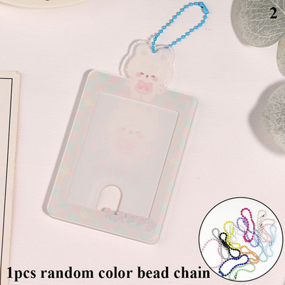 INS 3-tolline akrüülist pildiraam läbipaistev fotokaart ekraanihoidik lauaarvuti kaunistus idol foto varrukad kaitseümbris