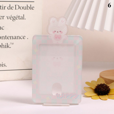 INS 3-tolline akrüülist pildiraam läbipaistev fotokaart ekraanihoidik lauaarvuti kaunistus idol foto varrukad kaitseümbris