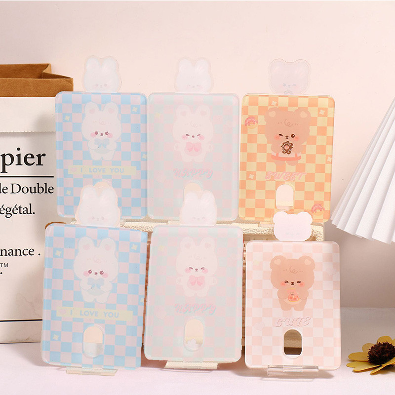 INS 3-tolline akrüülist pildiraam läbipaistev fotokaart ekraanihoidik lauaarvuti kaunistus idol foto varrukad kaitseümbris