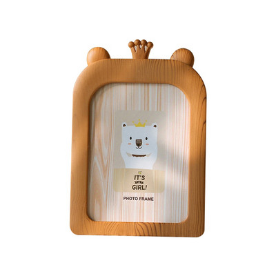 Σκανδιναβικό στυλ Υπέροχη παιδική κορνίζα κορνίζας 7 ιντσών Διακόσμηση τοίχου για μωρό Τραπέζι Νηπιαγωγείο Κινούμενα σχέδια Χαριτωμένο στολίδι