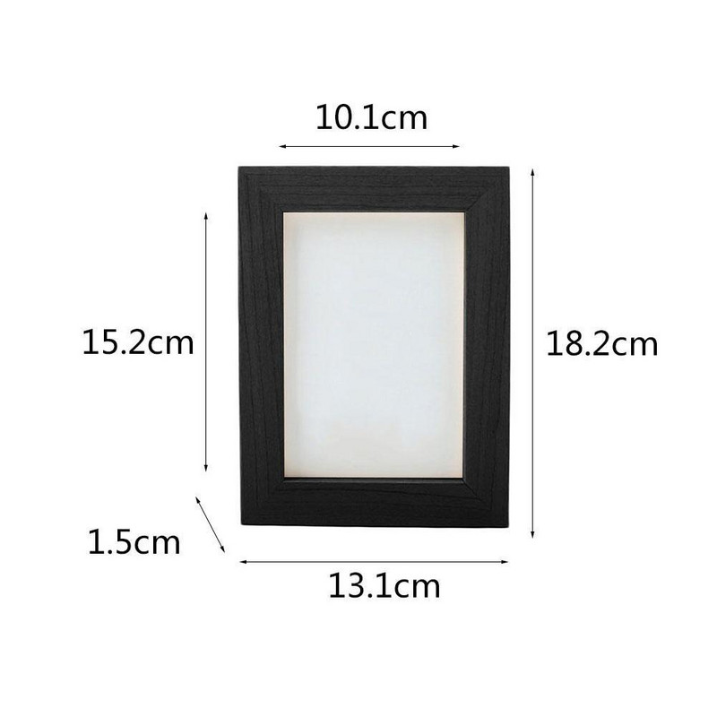 Δημιουργική κορνίζα φωτογραφιών Πλαίσιο αφίσας για DIY Flowers Δείγμα Art Crafts Μετάλλια Dispaly 3D Κορνίζα φωτογραφιών Διακοσμητικό τοίχου 6 ιντσών