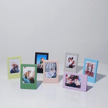 Μίνι κορνίζα φωτογραφιών 3 ιντσών Επιτραπέζιο για κορνίζες Polaroid Στολίδι Επιτραπέζιο επιτραπέζιο στολίδι Φωτοκάρτα Οθόνη Διακόσμηση σπιτιού Y5GB