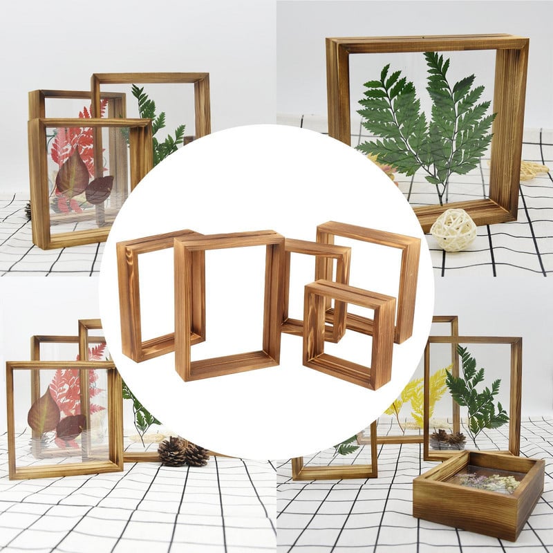 Medinių augalų nuotraukų rėmelių dekoravimas Herbariumo klipas Presuotos gėlės Meno kūriniai