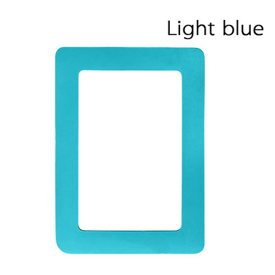 PVC krāsaini magnētiski attēlu rāmji DIY Radoši dzīvojamās istabas foto magnēti Foto rāmis pārvietojamās mājas dekorēšana