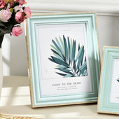 5 colių 6 colių 7 colių 8 colių nuotraukų rėmelis Kūrybiškas modernus paprastas paveikslų rėmelis, nedūžtantis stiklinis nuotraukų rėmelis, miegamojo apdaila