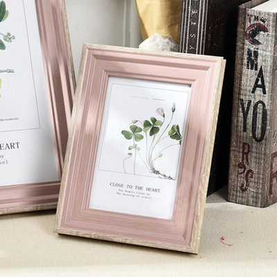 5 colių 6 colių 7 colių 8 colių nuotraukų rėmelis Kūrybiškas modernus paprastas paveikslų rėmelis, nedūžtantis stiklinis nuotraukų rėmelis, miegamojo apdaila