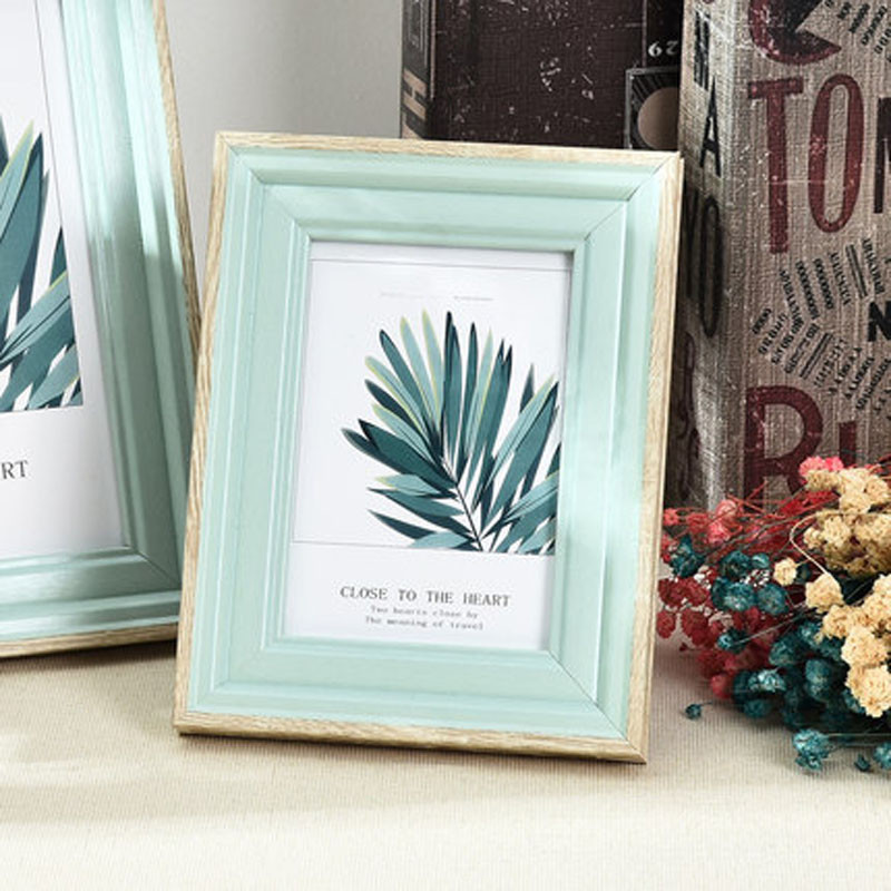 5 colių 6 colių 7 colių 8 colių nuotraukų rėmelis Kūrybiškas modernus paprastas paveikslų rėmelis, nedūžtantis stiklinis nuotraukų rėmelis, miegamojo apdaila