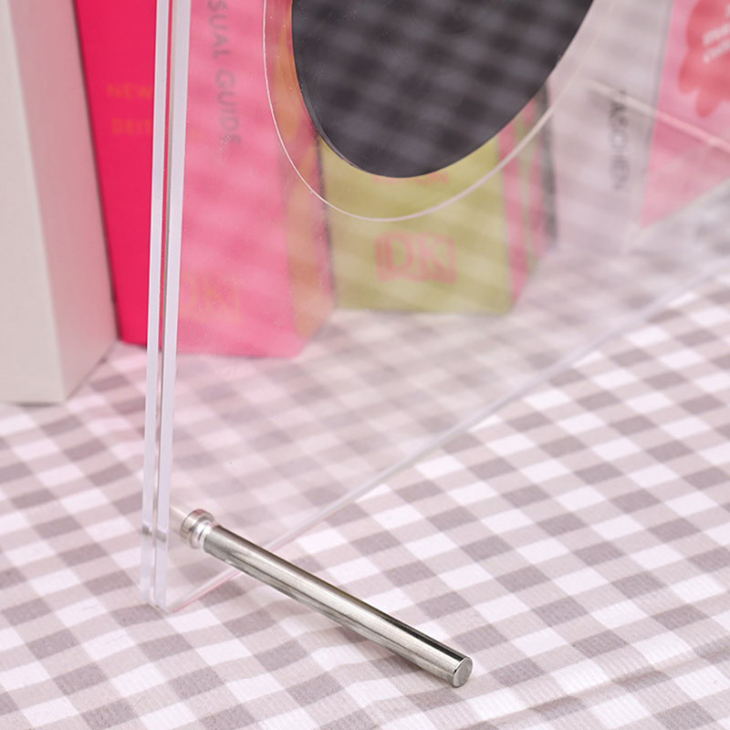 Akrüülist pildiraam pildiraam Kpop Idol fotokaardi hoidja CD albumi raam Kuvaraam lauaarvuti kujundusega pildiraam