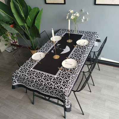 Pagrindinis puslapis Maža šviežio rašto staltiesė Valgomojo stalas Piknikas Vestuvių Banketas Stačiakampė staltiesė Mantel Antimanchas Mantel Mesa