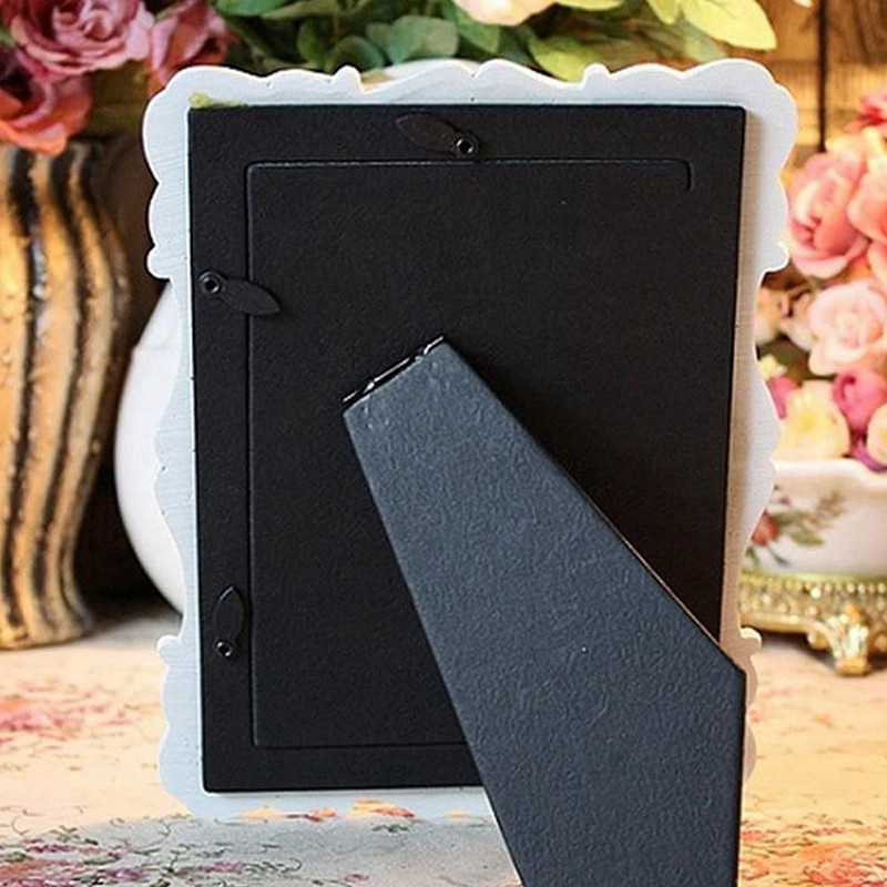 6 hüvelykes retro fehér képkeret képkeret képkeret poszter lakberendezési falra akasztó képkeret