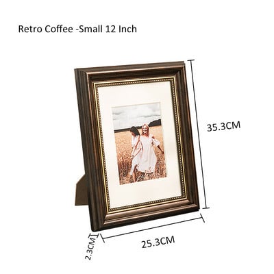 Amerikāņu retro sveķu foto rāmis attēlu rāmis mājas dekorēšana foto rāmja komplekts sienas attēlu rāmji sienas foto rāmis koka rāmis