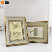 Ramă foto din lemn Rame foto portret vintage 6 inch 7 inch Aniversare de nuntă Cadru de poster orizontal peisaj retro