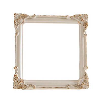 Vintage rāmja imitācija grebts foto rāmis Kosmētika displeja statīvs juvelierizstrādājumu prezentācijas futrālis mājas dekorēšanai