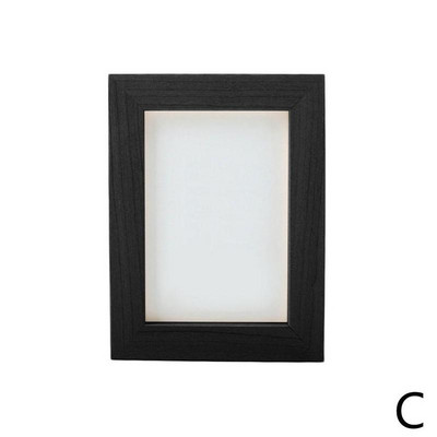 Medinis nuotraukų rėmelių stalas 6 colių A4 Creative Picture Studio Paprastas didmeninis nuotraukų rėmelis Pakabinamas nuotraukų rėmelis W D4Q3