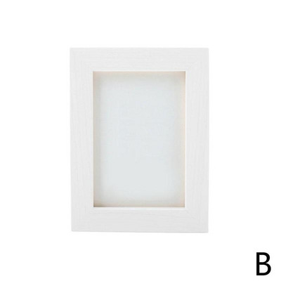 Medinis nuotraukų rėmelių stalas 6 colių A4 Creative Picture Studio Paprastas didmeninis nuotraukų rėmelis Pakabinamas nuotraukų rėmelis W D4Q3