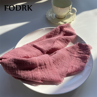 10gab Galda salvete Audekls Garderobes paklājiņš 40x40cm Kāzu komplekts šķīvjiem Pasniegšana Dekupāža Tējas Dvielis Audums Marle Ballīte Rotā