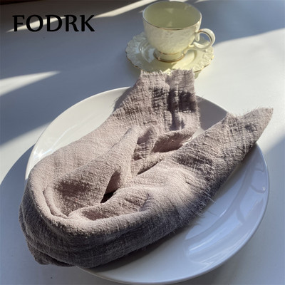 10gab Galda salvete Audekls Garderobes paklājiņš 40x40cm Kāzu komplekts šķīvjiem Pasniegšana Dekupāža Tējas Dvielis Audums Marle Ballīte Rotā