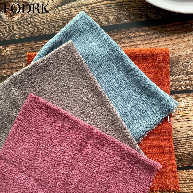 10gab Galda salvete Audekls Garderobes paklājiņš 40x40cm Kāzu komplekts šķīvjiem Pasniegšana Dekupāža Tējas Dvielis Audums Marle Ballīte Rotā