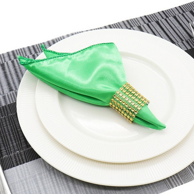 10τμχ 30x30cm Τετράγωνες Σατέν Τραπεζοπετσέτες Μαντήλι για γάμους, πάρτι, εκδηλώσεις, διακοσμήσεις ξενοδοχείων και εστιατορίων Προμήθειες