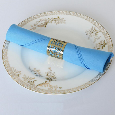 Επιτραπέζια χαρτοπετσέτα Διακόσμηση γάμου Απλό πολυεστέρα για πάρτι γενεθλίων εστιατορίου ξενοδοχείου Ανθεκτικό σε λεκέδες