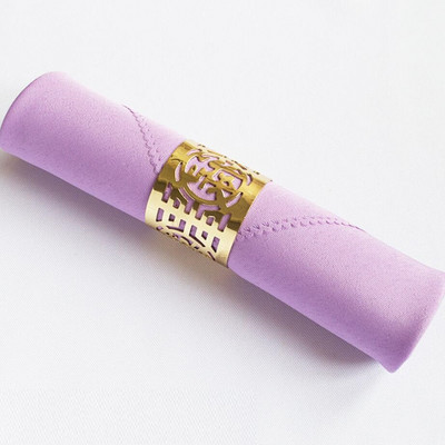 Επιτραπέζια χαρτοπετσέτα Διακόσμηση γάμου Απλό πολυεστέρα για πάρτι γενεθλίων εστιατορίου ξενοδοχείου Ανθεκτικό σε λεκέδες