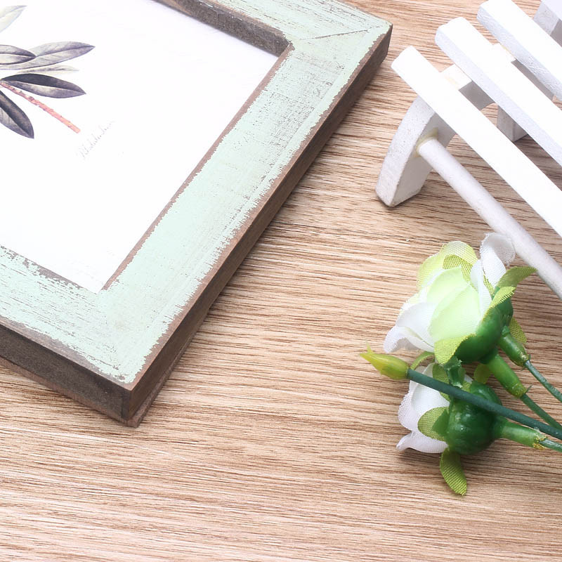 5 szín minőségi vintage képkeret lakberendezés Retro fa esküvői pár ajánlása képkeretek ajándék dísz