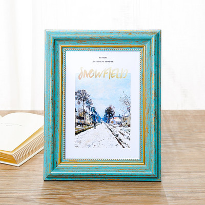 Retro radošs foto rāmis 7 collu 6 collu svārsts mājas dekorēšanai 5 collu 10 collu foto rāmis Kāzu foto rāmis galda svārsts