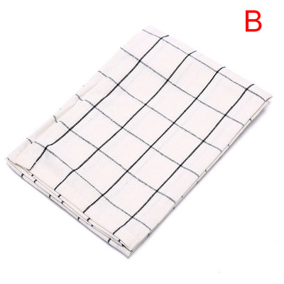 40x60cm Βαμβακερή Πετσέτα Τραπεζιού Πετσέτα κουζίνας Πετσέτα Πιάτων Καθαρισμός Πανί Πετσέτα τσαγιού εμπριμέ ανθεκτική , Pure Cotton Stripe Plai