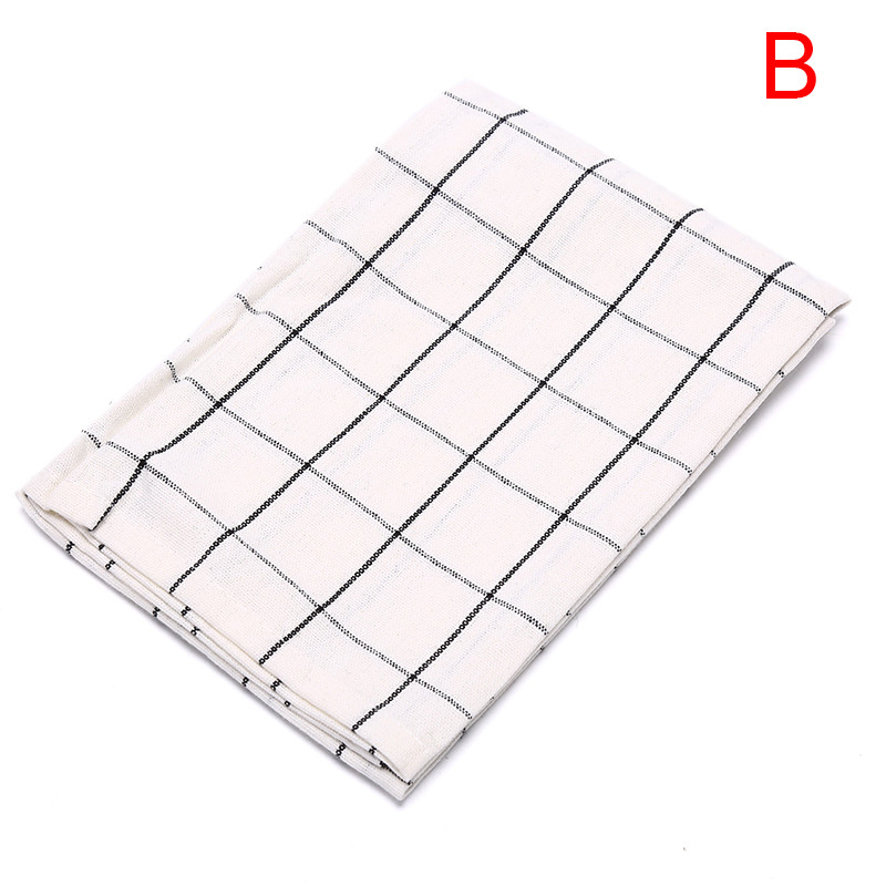 40x60cm Βαμβακερή Πετσέτα Τραπεζιού Πετσέτα κουζίνας Πετσέτα Πιάτων Καθαρισμός Πανί Πετσέτα τσαγιού εμπριμέ ανθεκτική , Pure Cotton Stripe Plai