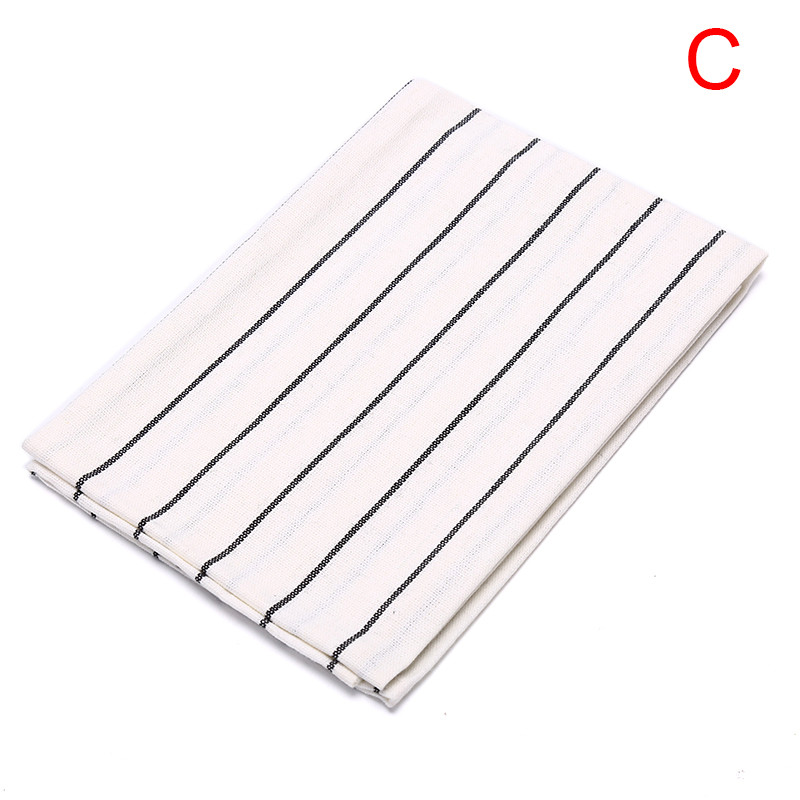 40x60cm Βαμβακερή Πετσέτα Τραπεζιού Πετσέτα κουζίνας Πετσέτα Πιάτων Καθαρισμός Πανί Πετσέτα τσαγιού εμπριμέ ανθεκτική , Pure Cotton Stripe Plai