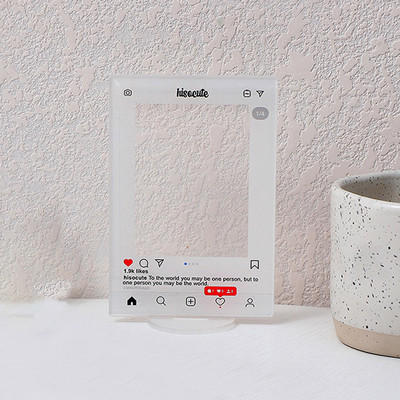 ins Kpop Idol nuotraukų albumas 3 colių Idol fotokortelių laikiklis Atvirukai Apsauginis Dėklas Nuotraukų Rankovės Darbastalio dekoravimo Stovas