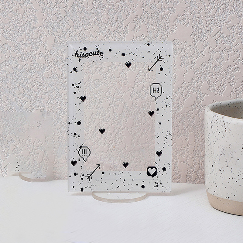 ins Kpop Idol nuotraukų albumas 3 colių Idol fotokortelių laikiklis Atvirukai Apsauginis Dėklas Nuotraukų Rankovės Darbastalio dekoravimo Stovas