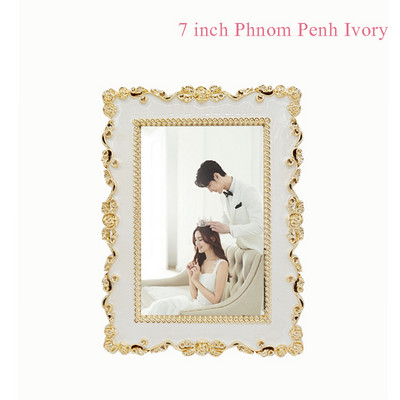 Europos kūrybingas nuotraukų rėmelių dekoravimas tapyba veidrodis vestuvių nuotraukų rėmelis biuro erdvė kambario spintelės komplektas stalas nuotraukų rėmelis