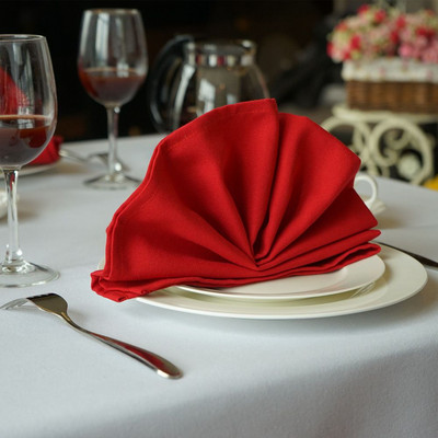 1PC 40 x 40 cm луксозни квадратни салфетки за маса от изкуствен сатен плат подгъната носна кърпичка сватбена покривка за маса декор за вечеря