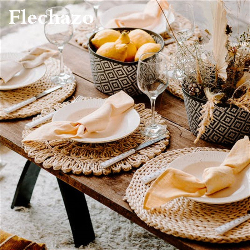 10 vnt Vestuvių dekoravimo audinys Servetėlė Lininė virtuvė Valgomasis Serviravimas Staltiesė Stalo dekoras Medvilnė vakarėlio audinys Marlė kaime