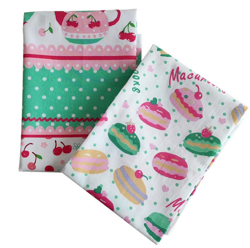 40x60 cm ķiršu macarone kokvilnas salvete galda piederumu paklājiņš cepšanas foto fons, galda mariage salvete, preču bezmaksas piegāde