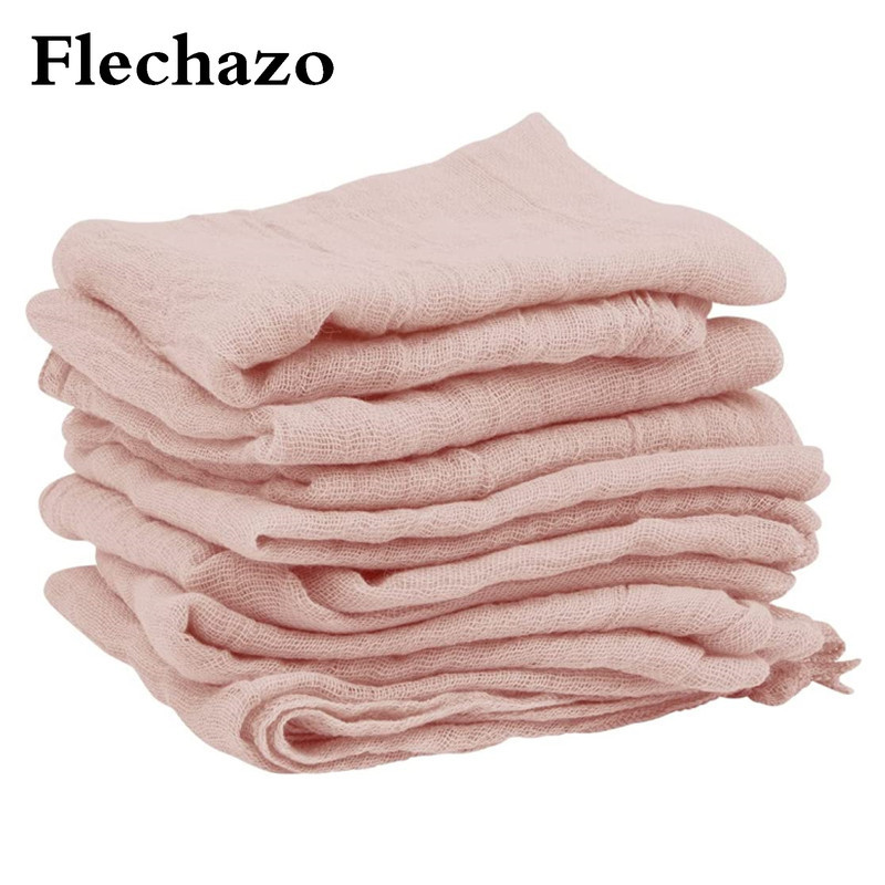 10 vnt Stalo skalbinių servetėlė Vestuvinei Kalėdų dekoracijai Mariage Cloth Country Pink Virtuvės medvilnės serviravimo audinys Vakarienės staltiesė