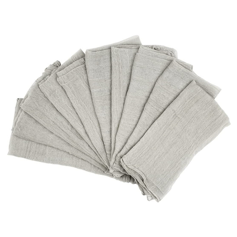 10 vnt Stalo skalbinių servetėlė Vestuvinei Kalėdų dekoracijai Mariage Cloth Country Pink Virtuvės medvilnės serviravimo audinys Vakarienės staltiesė