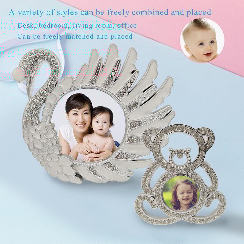 2021 m. nauji kūrybingi vaikai su taškiniu deimantu, mielas kūdikių kambario išdėstymas nuotraukų rėmelis animacinių filmų vaikų mini nuotraukų rėmelis „pasidaryk pats“