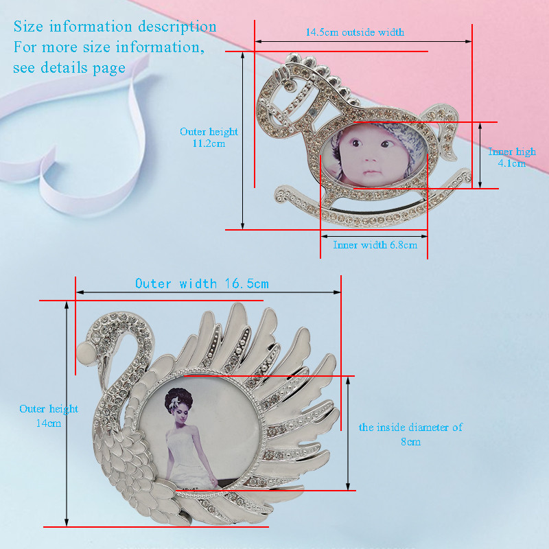 2021 m. nauji kūrybingi vaikai su taškiniu deimantu, mielas kūdikių kambario išdėstymas nuotraukų rėmelis animacinių filmų vaikų mini nuotraukų rėmelis „pasidaryk pats“