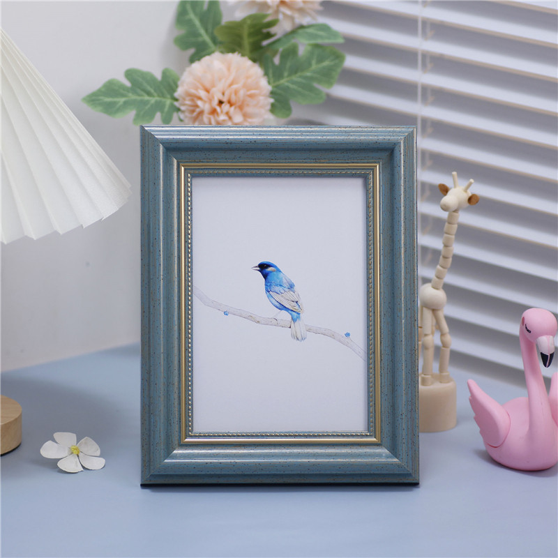 1 PC klasikinis retro stiliaus namų paveikslų rėmelis Vestuvių vaikų meno nuotraukų darbalaukio stalo rėmas 5–10 colių išskirtinio dekoro nuotraukų rėmelis