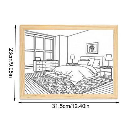 Akrila attēlu rāmji LED fona apgaismojums magnētiskais attēlu rāmis foto rāmji nakts gaisma viesnīcām bāriem restorāniem mājas dekorēšana