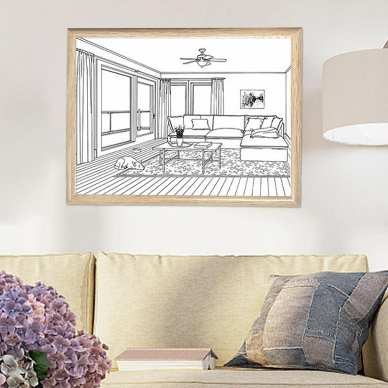 Akrila attēlu rāmji LED fona apgaismojums magnētiskais attēlu rāmis foto rāmji nakts gaisma viesnīcām bāriem restorāniem mājas dekorēšana