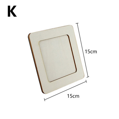 Nebaigtas medinis nuotraukų rėmelis Namų dekoras Vestuvės Kūdikio Gimtadienis Paveikslėliai Rėmeliai Pasidaryk pats amatai Dovanos Tapyba Paveikslų rėmeliai Meno dekoras