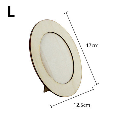 Nebaigtas medinis nuotraukų rėmelis Namų dekoras Vestuvės Kūdikio Gimtadienis Paveikslėliai Rėmeliai Pasidaryk pats amatai Dovanos Tapyba Paveikslų rėmeliai Meno dekoras
