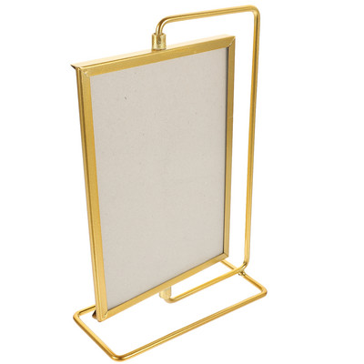 Kūrybingas besisukantis nuotraukų rėmelių festivalis Kalėdų paveikslėlis Vintažinis auksinis laikiklis Namų apyvokos dekoras Stalviršio kvadratas